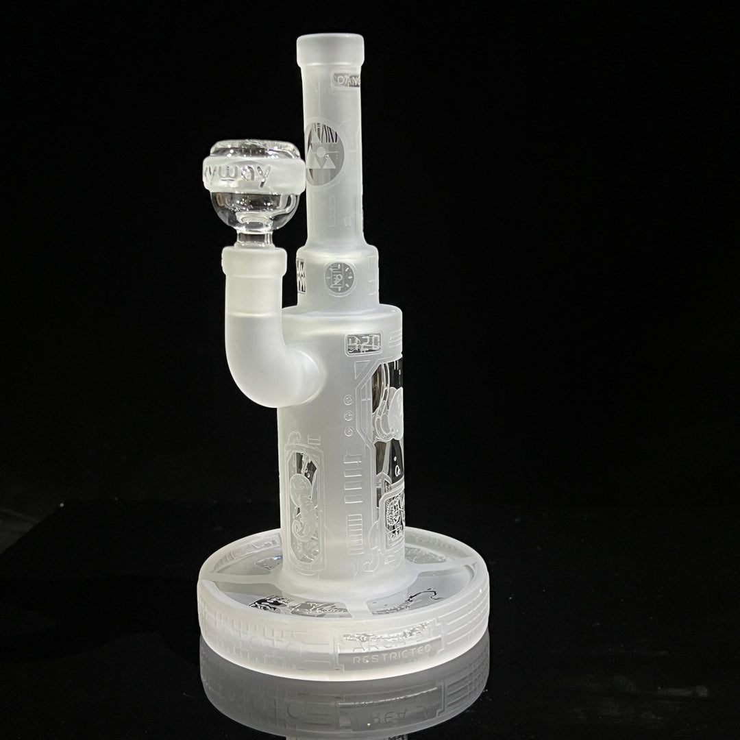 Area 51 9" Dab Rig 9 (v2.0) Glass Pipe Milkyway   