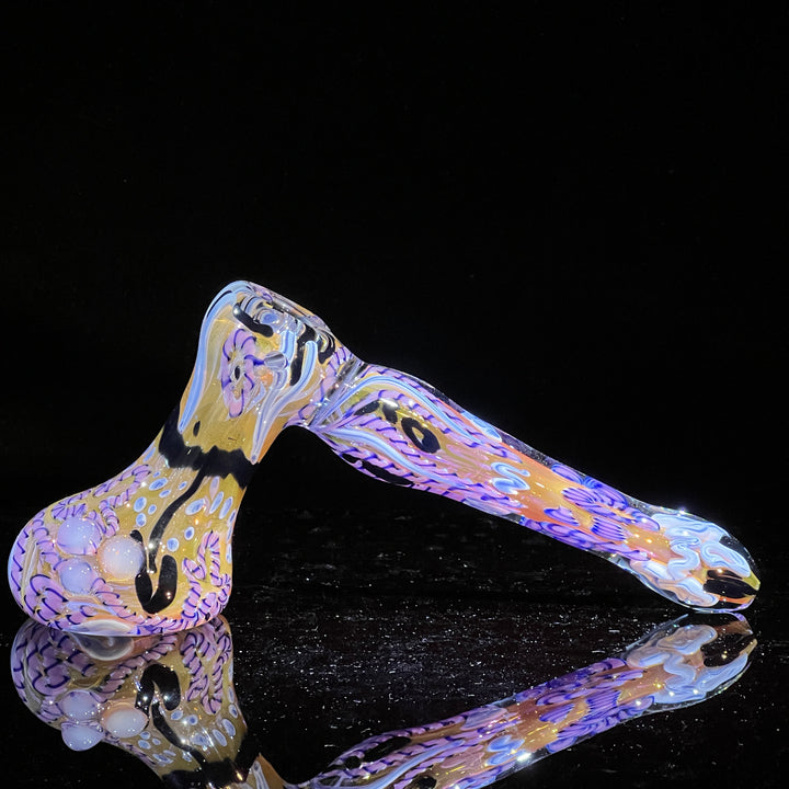 Inside Out Hammer Bubbler Glass Pipe Tiny Mike   