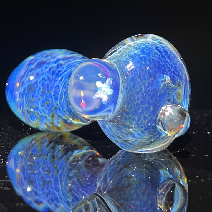Purple Mini Pipe with Star Opal Glass Pipe Tako Glass   