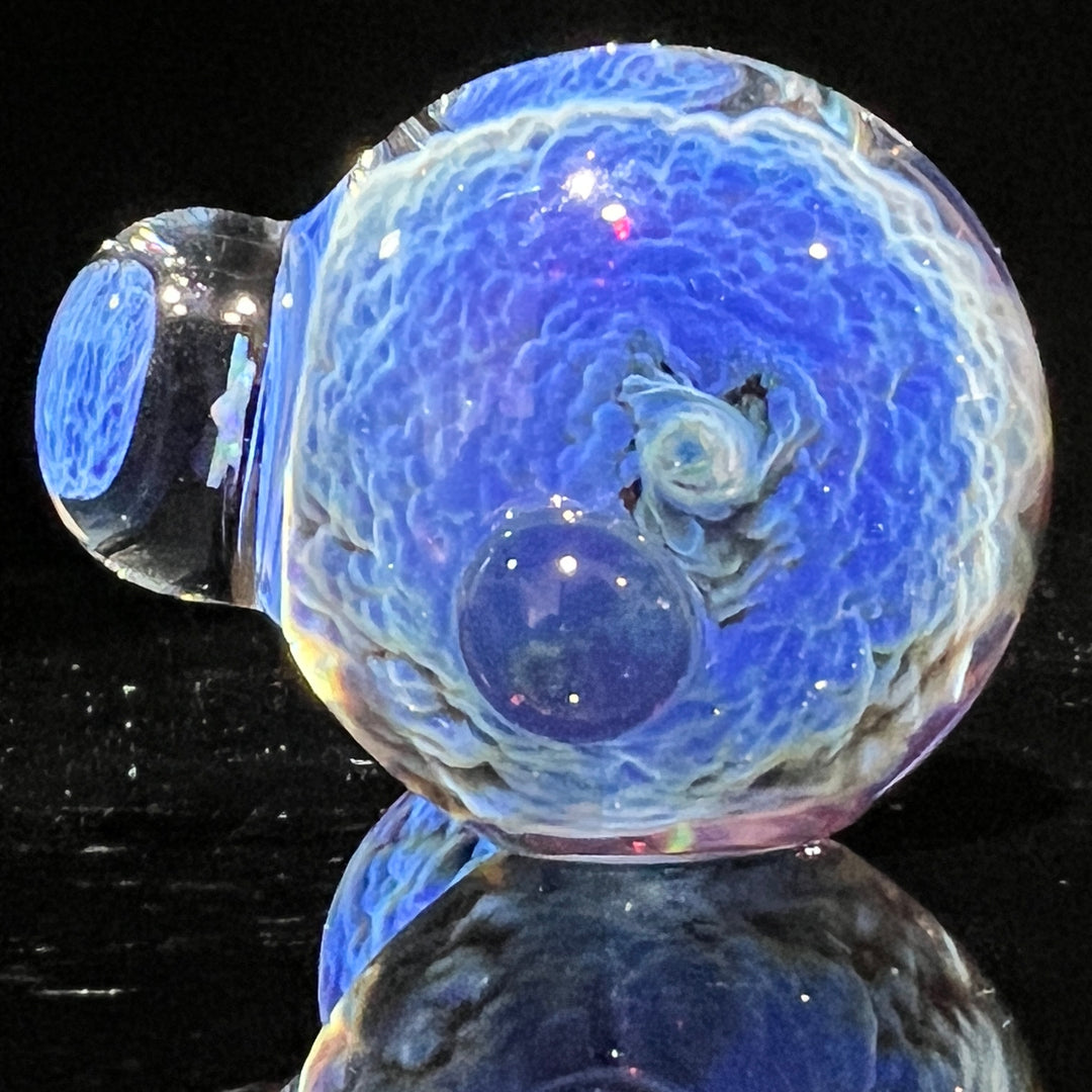 Purple Mini Pipe with Star Opal Glass Pipe Tako Glass   