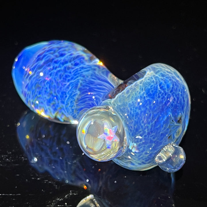 Purple Mini Pipe with Star Opal Glass Pipe Tako Glass   
