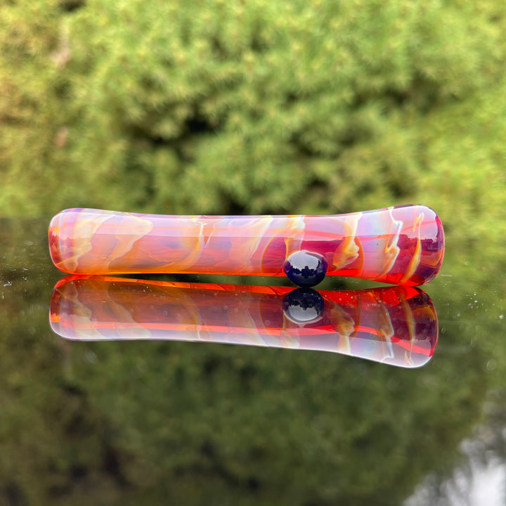 Purple Coilpot Chillum Glass Pipe Chauncey Glass   