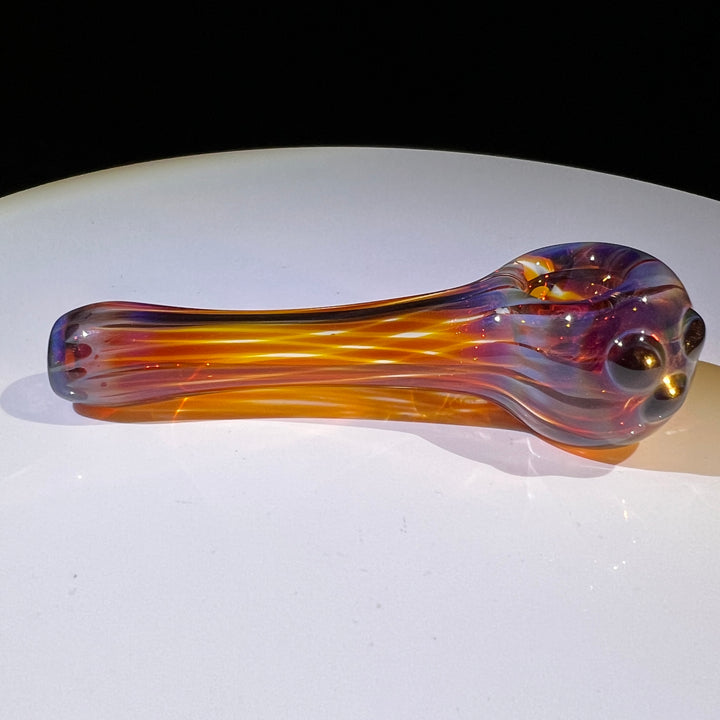 Purple Creek Triforce Pipe Glass Pipe Taggart Glass   