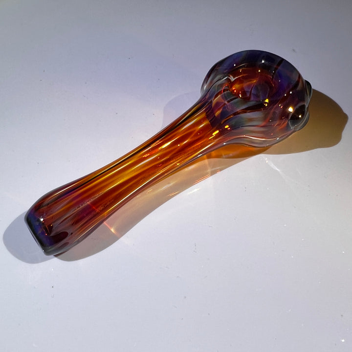 Purple Creek Triforce Pipe Glass Pipe Taggart Glass   