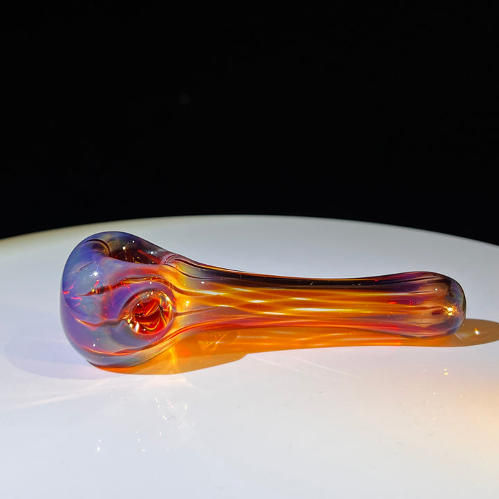 Purple Creek Triforce Pipe Glass Pipe Taggart Glass   