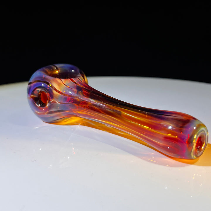 Purple Creek Triforce Pipe Glass Pipe Taggart Glass   