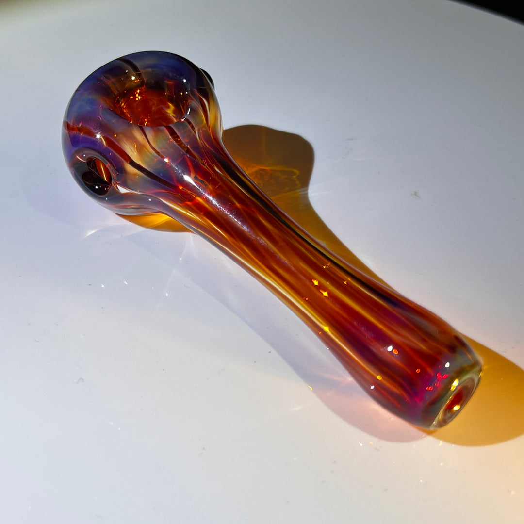 Purple Creek Triforce Pipe Glass Pipe Taggart Glass   