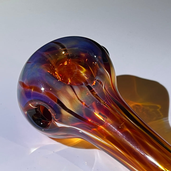 Purple Creek Triforce Pipe Glass Pipe Taggart Glass   