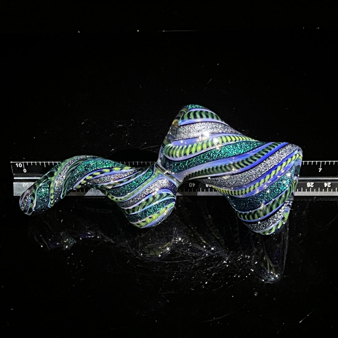 Inside Out Dichro Sherlock Bubbler Glass Pipe Tiny Mike