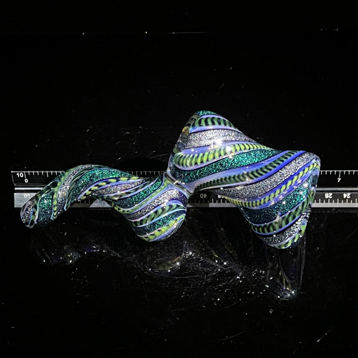 Inside Out Dichro Sherlock Bubbler Glass Pipe Tiny Mike