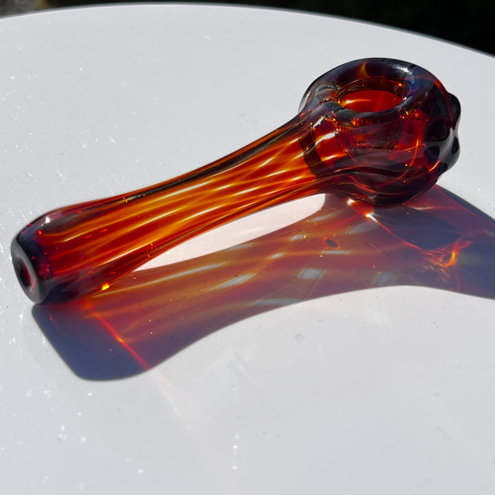 Purple Creek Triforce Pipe Glass Pipe Taggart Glass   