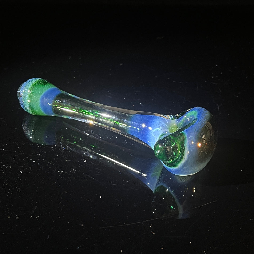 Green Smoke Pipe Glass Pipe Glass to Remember   
