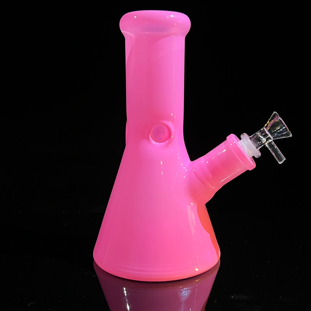 Hot Pink 8.5" Thick 9 mm Bong Glass Pipe TG   