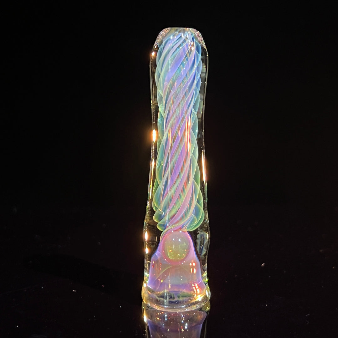 Thick Fume Chillum Glass Pipe Chuck Glass   