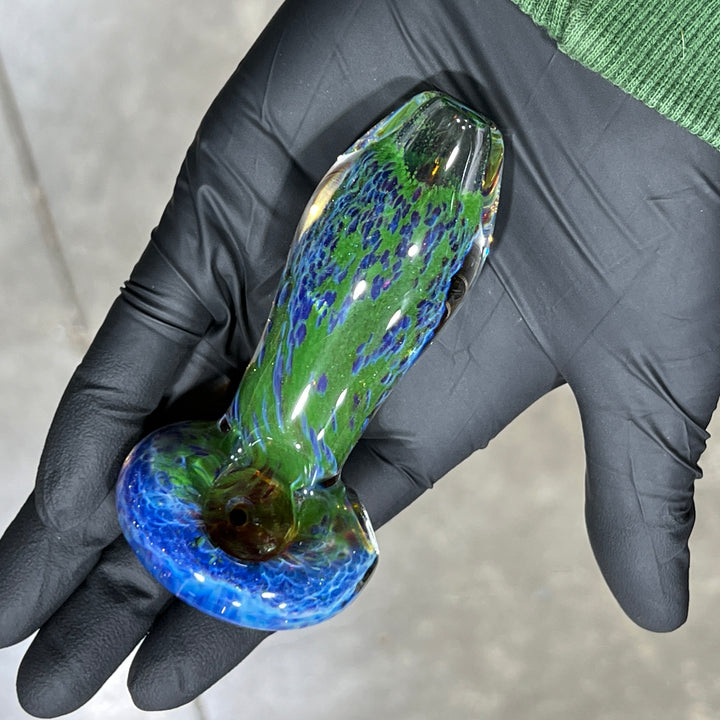 Purple Haze Sparkle Pipe Glass Pipe Tako Glass   