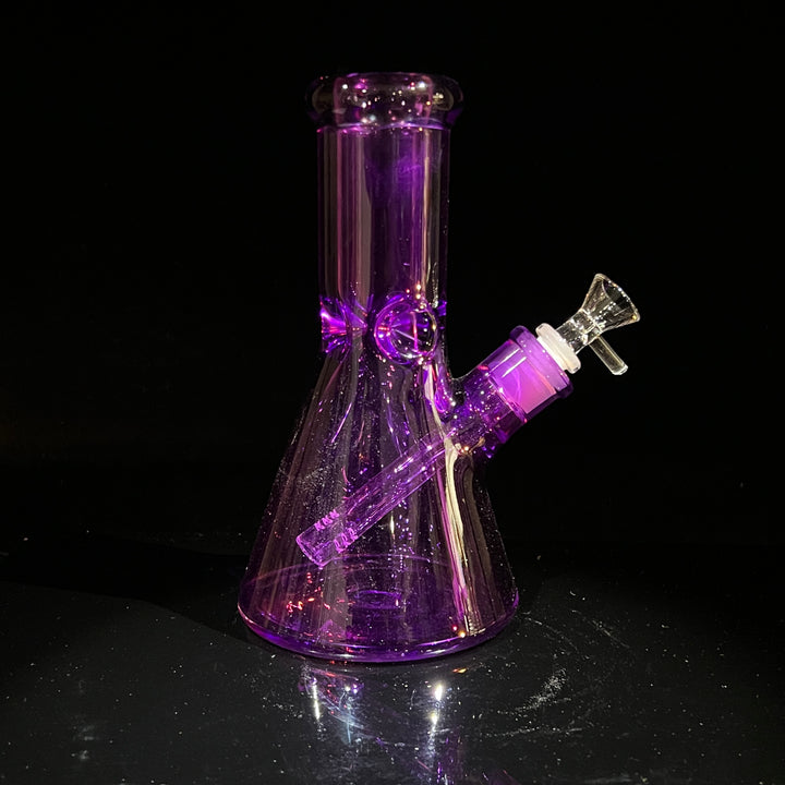 Bright Purple 8.5" Thick 9 mm Bong Glass Pipe TG   