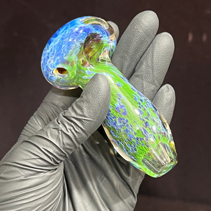 Purple Haze Sparkle Pipe Glass Pipe Tako Glass   