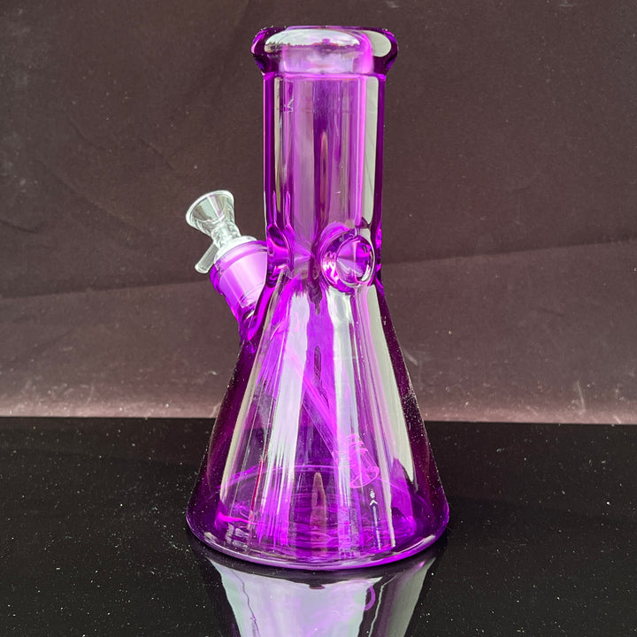 Bright Purple 8.5" Thick 9 mm Bong Glass Pipe TG   