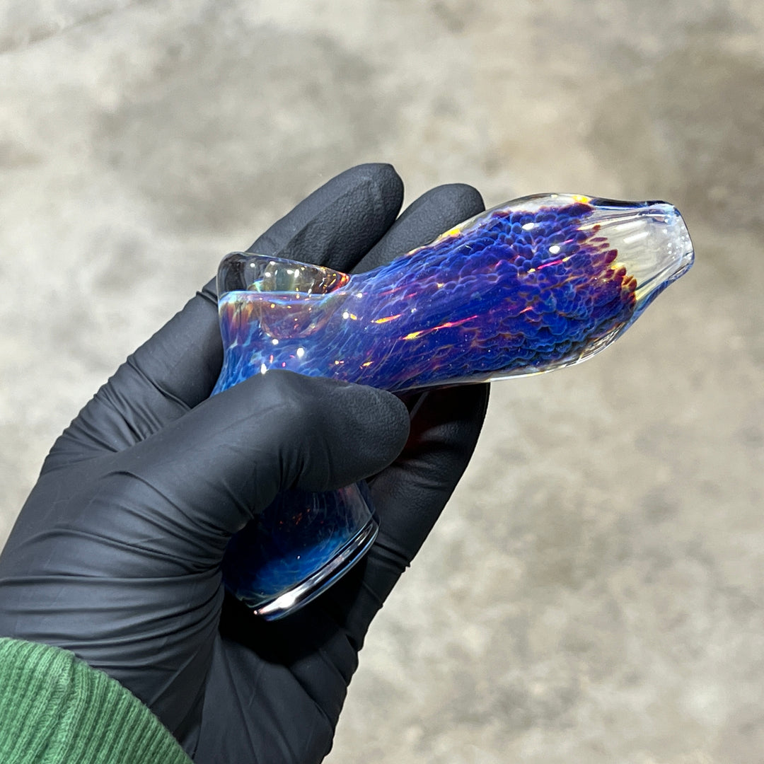 Purple Nebula Drop Hammer Glass Pipe Tako Glass   