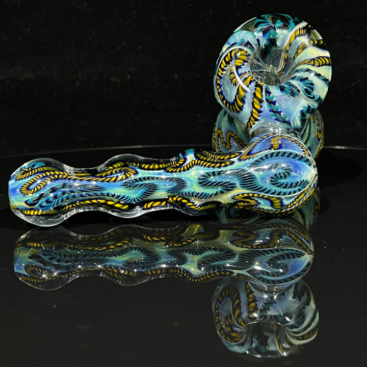 Inside Out Sidecar Bubbler Glass Pipe Tiny Mike