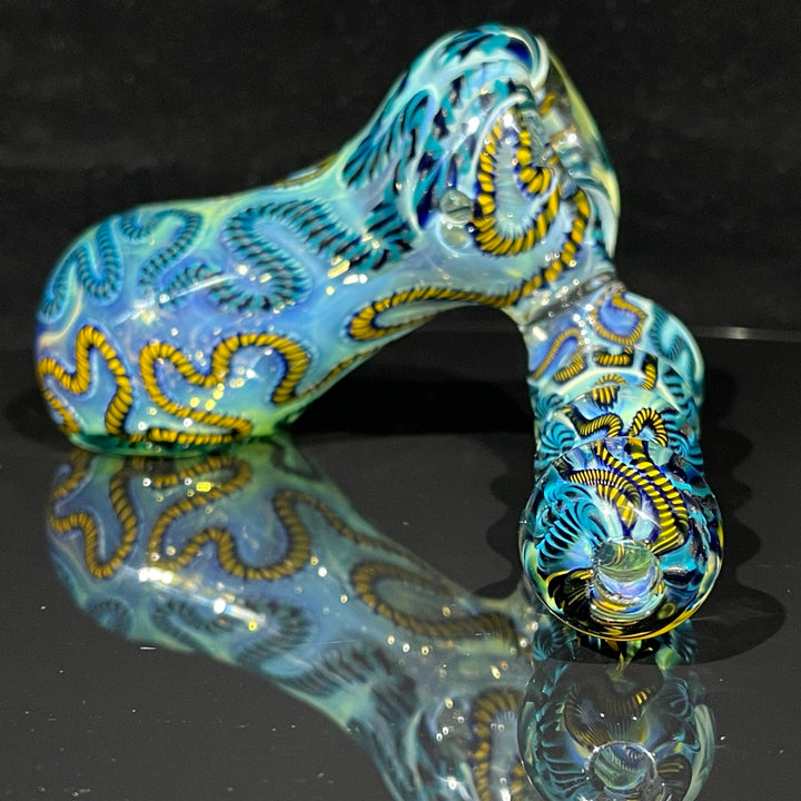 Inside Out Sidecar Bubbler Glass Pipe Tiny Mike