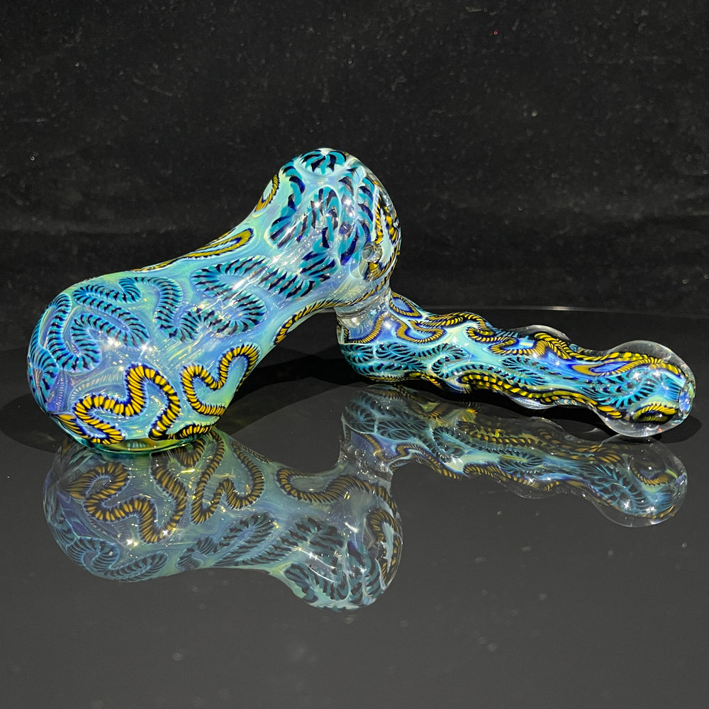 Inside Out Sidecar Bubbler Glass Pipe Tiny Mike