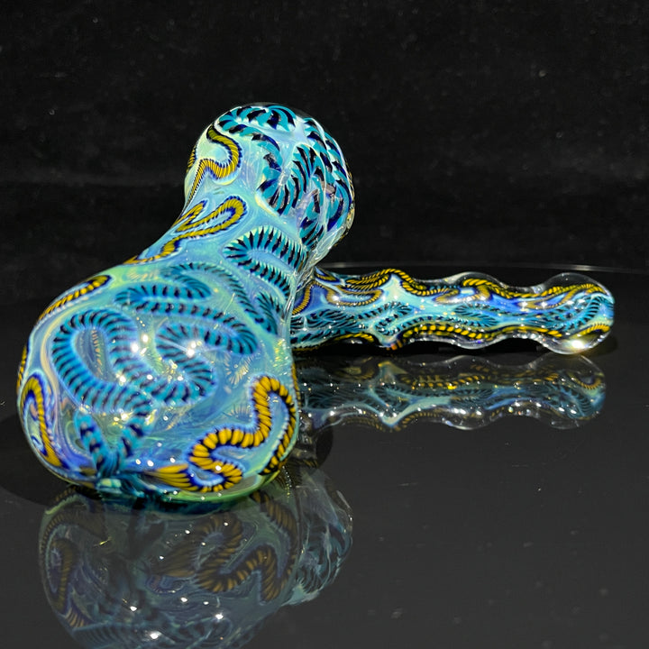 Inside Out Sidecar Bubbler Glass Pipe Tiny Mike