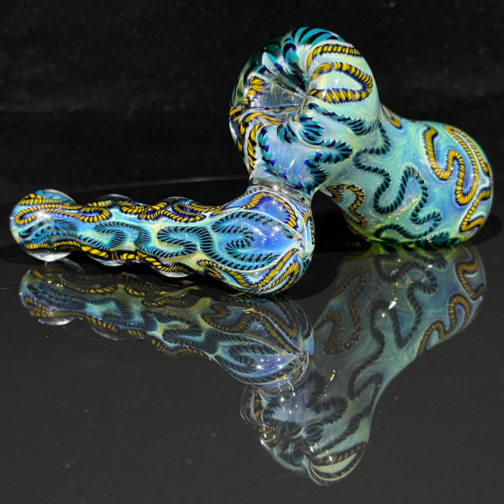 Inside Out Sidecar Bubbler Glass Pipe Tiny Mike