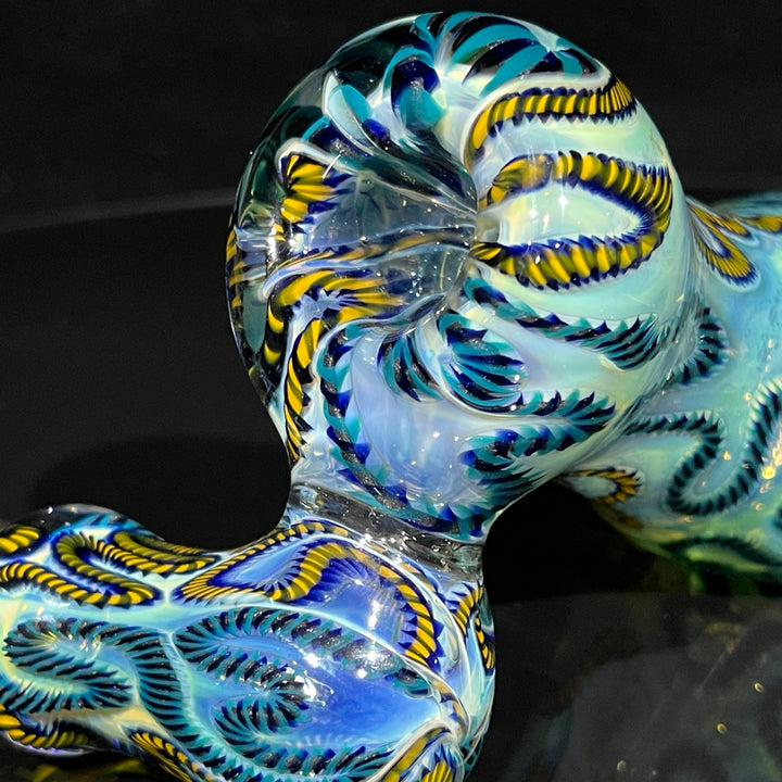 Inside Out Sidecar Bubbler Glass Pipe Tiny Mike