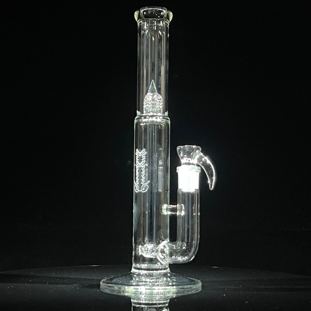Sovereignty Glass Pawn 3 Cut 360° Grid Stemline Glass Pipe Sovereignty Glass