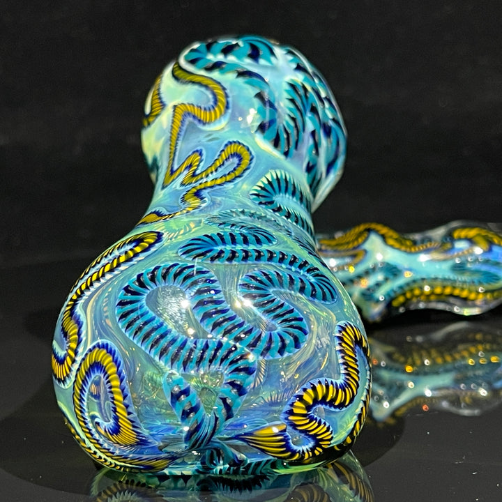 Inside Out Sidecar Bubbler Glass Pipe Tiny Mike
