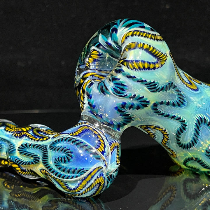 Inside Out Sidecar Bubbler Glass Pipe Tiny Mike