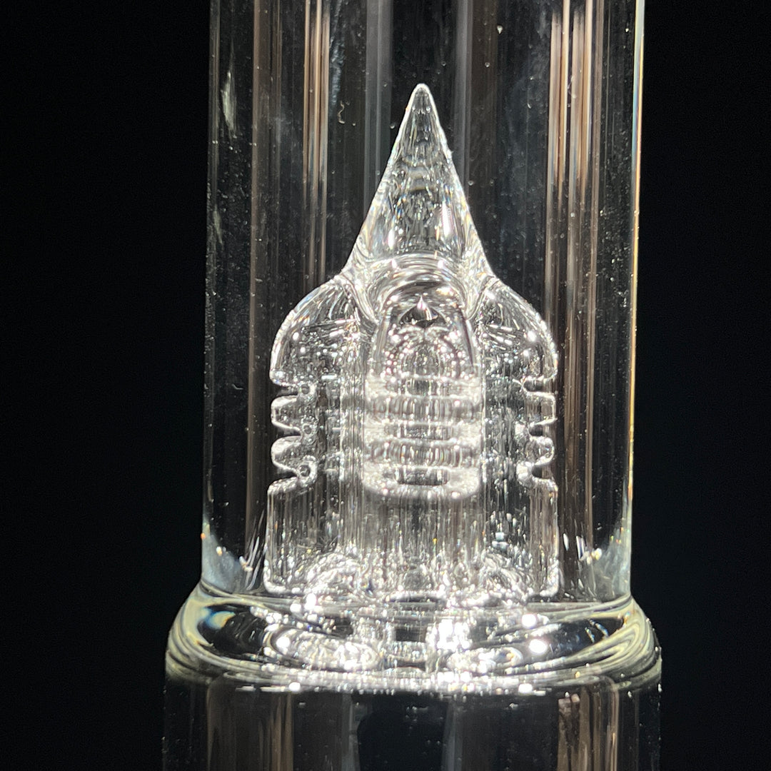Sovereignty Glass Pawn 3 Cut 360° Grid Stemline Glass Pipe Sovereignty Glass