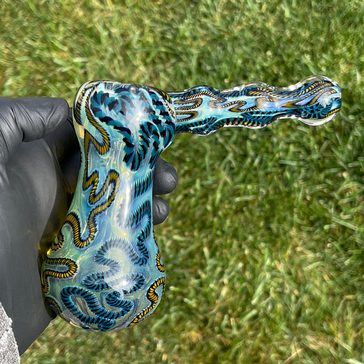 Inside Out Sidecar Bubbler Glass Pipe Tiny Mike