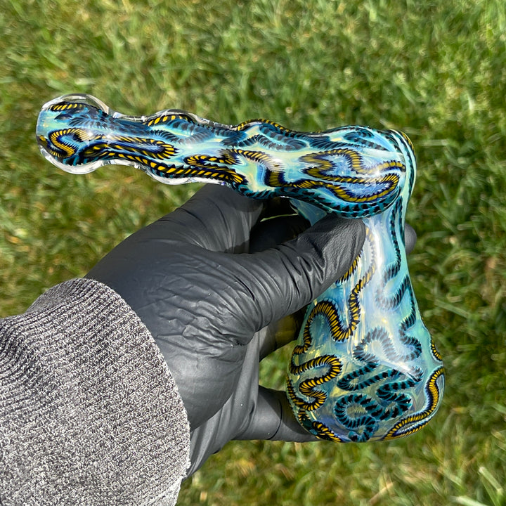 Inside Out Sidecar Bubbler Glass Pipe Tiny Mike