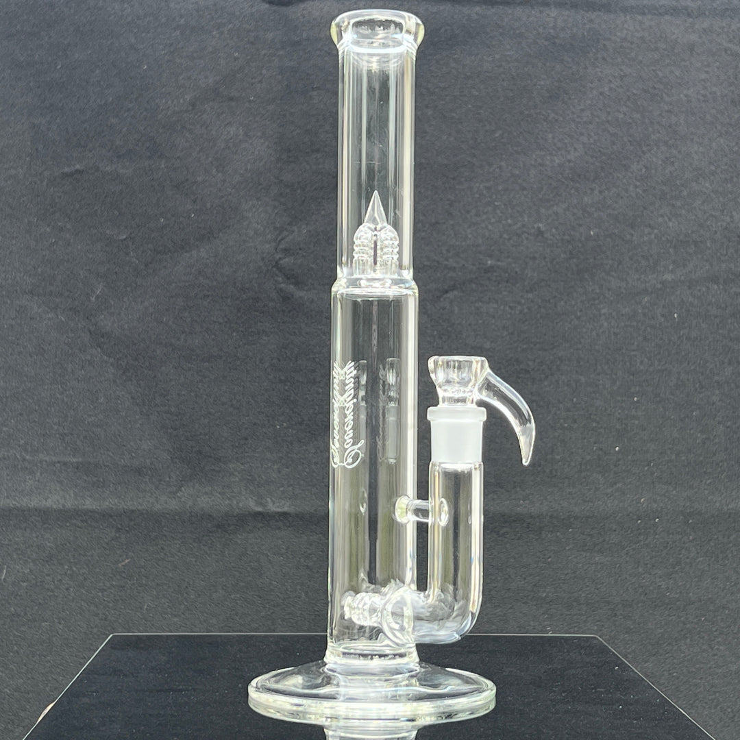 Sovereignty Glass Pawn 3 Cut 360° Grid Stemline Glass Pipe Sovereignty Glass