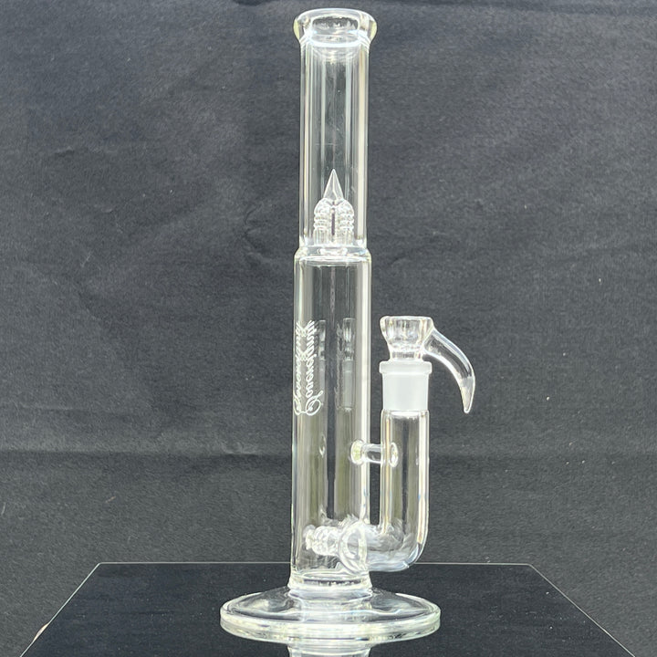Sovereignty Glass Pawn 3 Cut 360° Grid Stemline Glass Pipe Sovereignty Glass