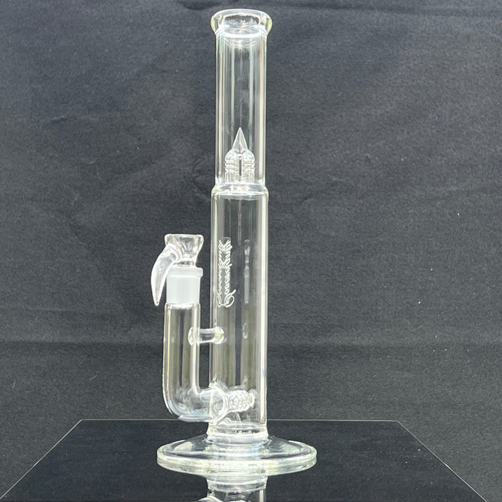 Sovereignty Glass Pawn 3 Cut 360° Grid Stemline Glass Pipe Sovereignty Glass