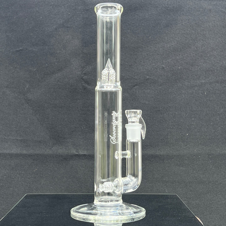 Sovereignty Glass Pawn 3 Cut 360° Grid Stemline Glass Pipe Sovereignty Glass