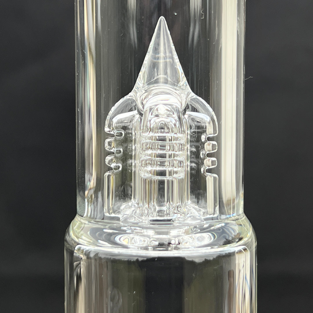 Sovereignty Glass Pawn 3 Cut 360° Grid Stemline Glass Pipe Sovereignty Glass