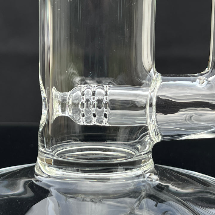 Sovereignty Glass Pawn 3 Cut 360° Grid Stemline Glass Pipe Sovereignty Glass