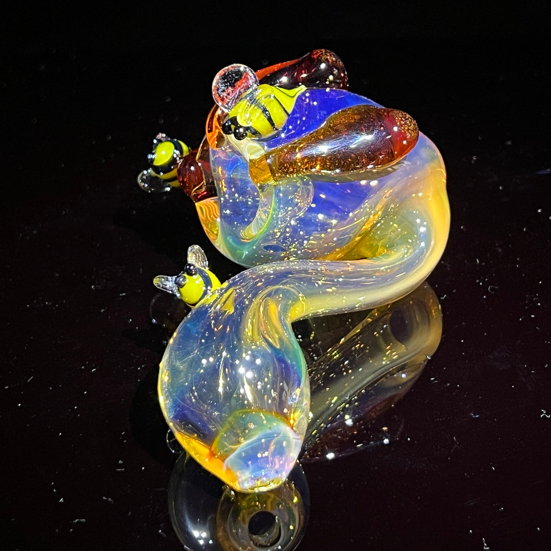 Honey Pot Sherlock Glass Pipe Street Kitty Glass   