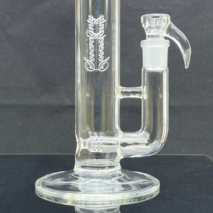 Sovereignty Glass Pawn 3 Cut 360° Grid Stemline Glass Pipe Sovereignty Glass