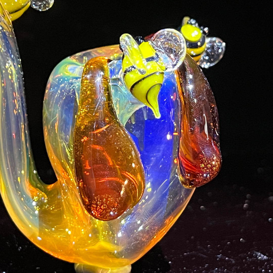 Honey Pot Sherlock Glass Pipe Street Kitty Glass   