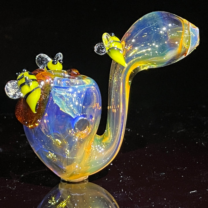 Honey Pot Sherlock Glass Pipe Street Kitty Glass   