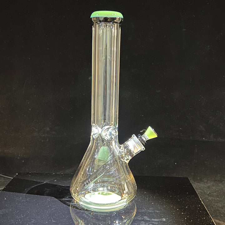 9 mm Thick Boy Beaker Bong Glass Pipe TG   