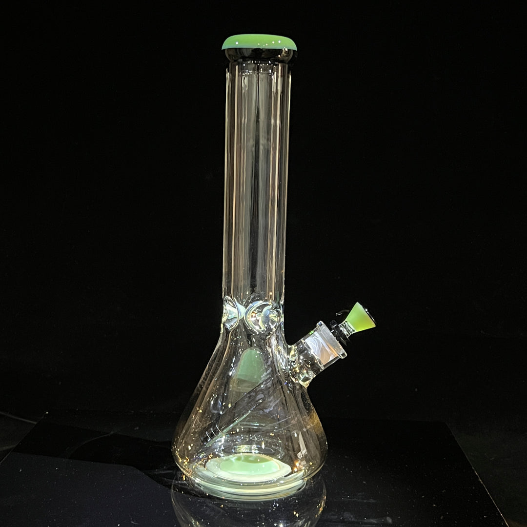 9 mm Thick Boy Beaker Bong Glass Pipe TG   