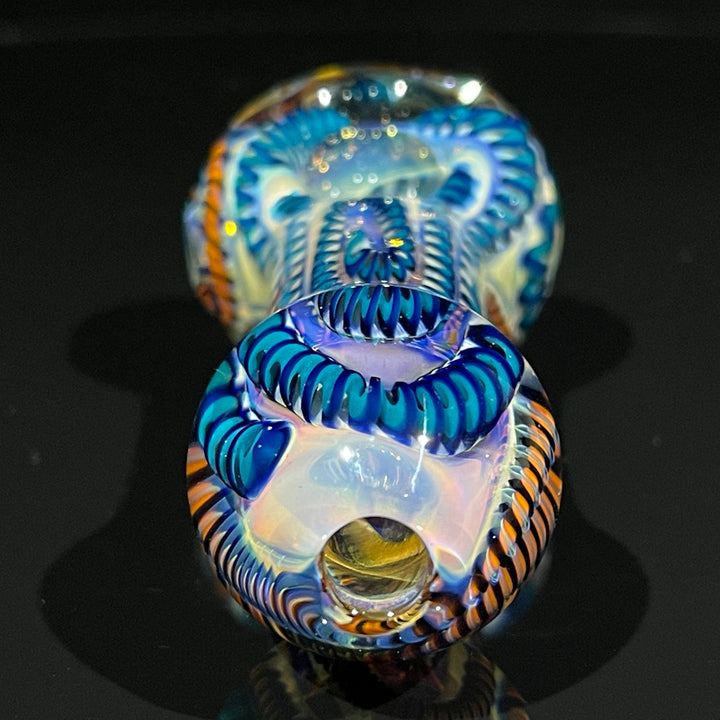 Color Inside Out Spoon Glass Pipe Tiny Mike