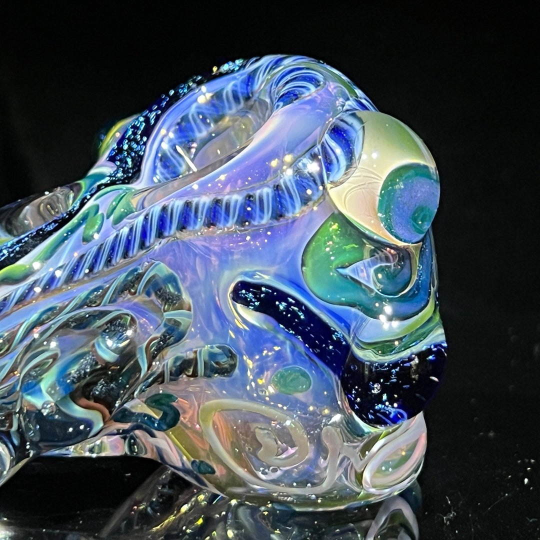 Thick and Twisted Wig Wag Pipe Glass Pipe Molten Imagination   