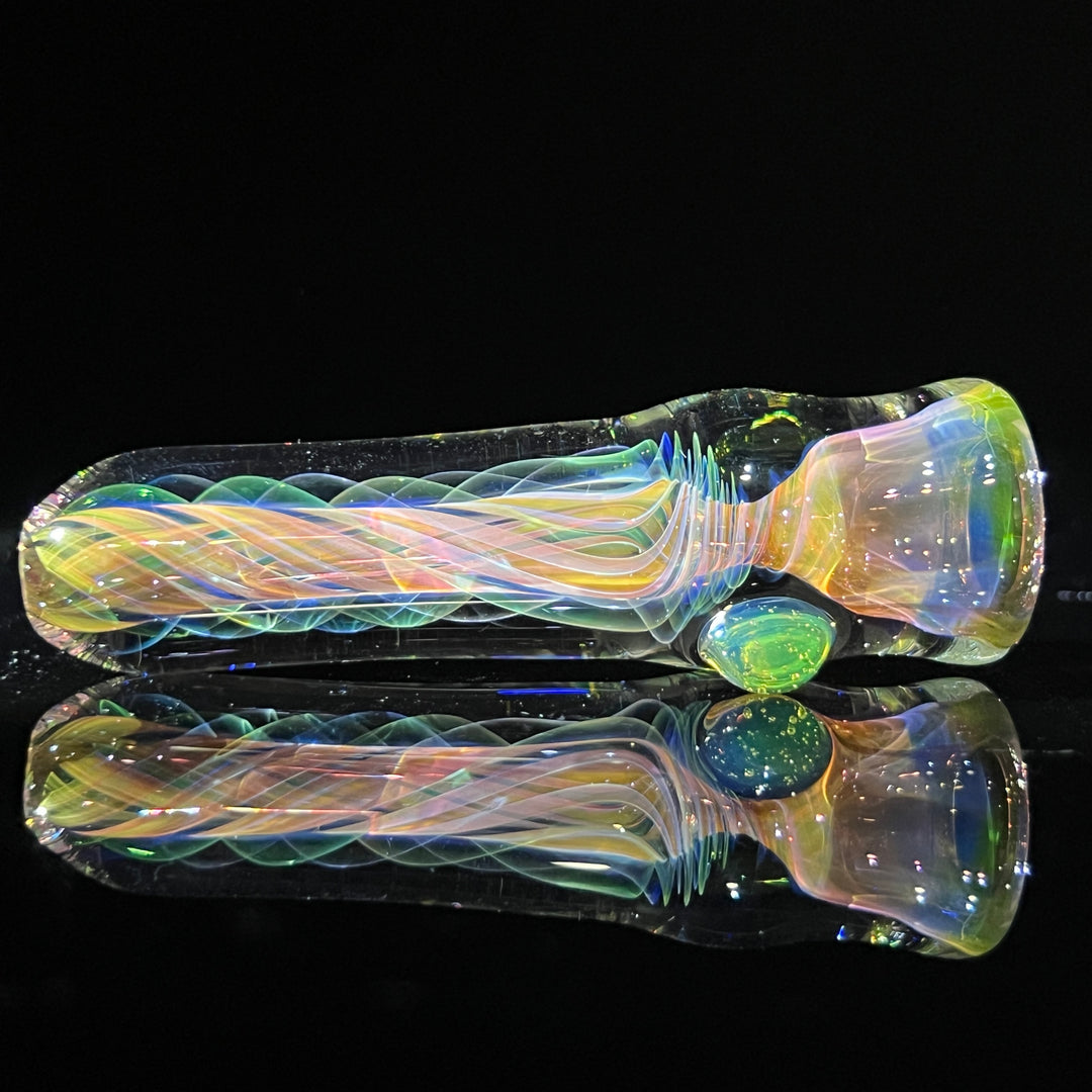 Thick Fume Chillum Glass Pipe Chuck Glass   